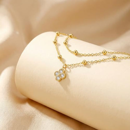14K Gold Plated Waist Chain for Women, Layered Belly Belt Chains Beach Waist Beads Chain Waterproof Body Chain Summer Jewelry Accessories for Women - style: GD-3