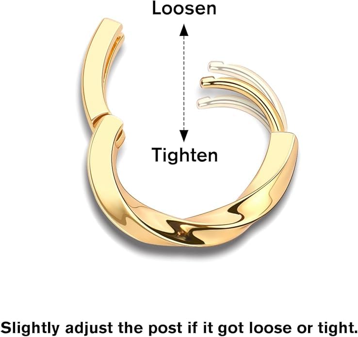 Gold and Silver Hoop Earrings for Women Small Huggie Earrings Hoops | Lightweight Hypoallergenic Hoop Earrings Set for Women Gifts - color: twisted hoop
