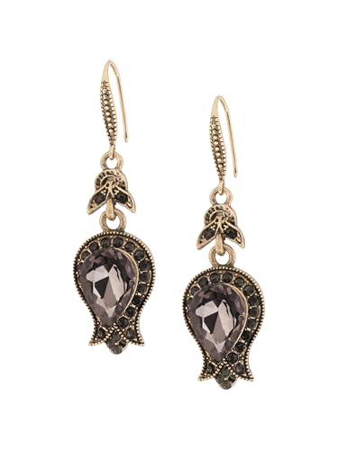 Christmas Halloween Red Heart Shaped Pattern Alloy Earrings, Gothic Antique Style Jewelry for Women - style: Earrings EARR.001