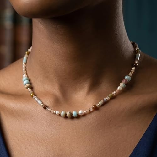 Bohemian Necklace Multi Color Jewelry for Women