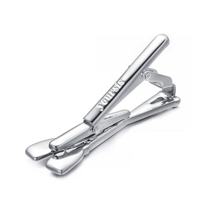 Yoursfs Unique Ship Car Tie Clips for Men Novelty Cool Transportation vehicles Tie Clip Bar Pins Men's Fashion Jewelry - style: Steel Silver Paddle