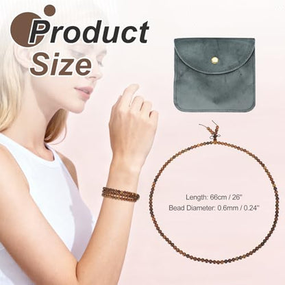 MECCANIXITY Prayer Beads Bracelet, Natural Wooden Bead Mala Bracelets Link Wrist Men Women Beaded Stretch Crafts Bangle - color: Rosewood Color