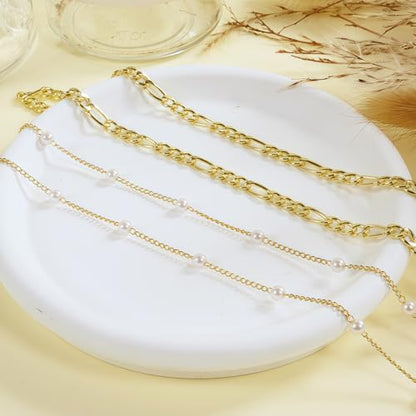 14K Gold Plated Waist Chain for Women, Layered Belly Body Chain | 2Pcs Adjustable Fit, Layered Design, Dainty Chain Styles, Bikini, Dress & Rave Outfits, Beach, Festival & Vacation - color: Gold-Plated 5