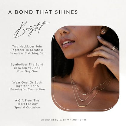 Bryan Anthonys Pendant Necklaces and Sets in a Variety of Styles and Colors - color: Silver, style: Through Thick & Thin