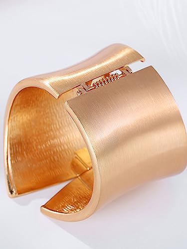 Chunky Gold Cuff Bracelet Chunky Bangles for Women Non Tarnish Modern Gold Jewelry Gifts trendy fashion fall fashion jewelry womens fashion - color: E-Bohemian style bracelet