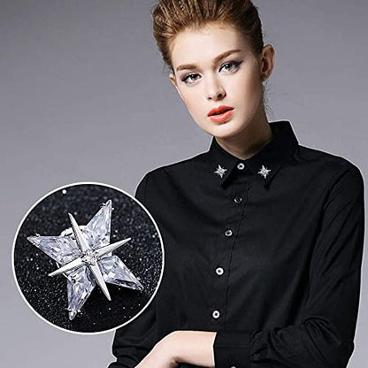 JANYUN 120 Pairs Butterfly Clutch Tie Tacks Silver Locking Pin Back | Metal Holder Clasp Lock Backings,Replacement with 8mm Length 4mm Width Blank Pins for Brooch Lapel Enamel Craft Making Badges - color: Silver, size: 4mm