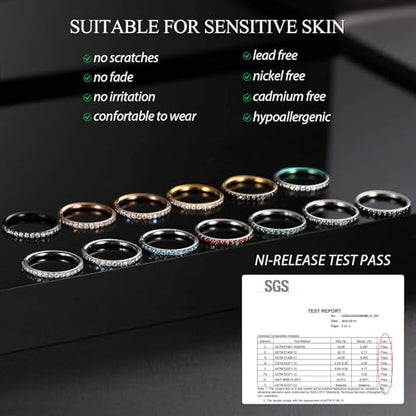 PEAKLINK Nose Ring 316L Surgical Steel Helix Cartilage Conch Earring with Gem Septum Clicker Daith Rook Tragus Lip Belly Ear Lobe Piercing Jewelry Nose Hoop, Diameter 5mm to 12mm - color: Silver with Clear CZ