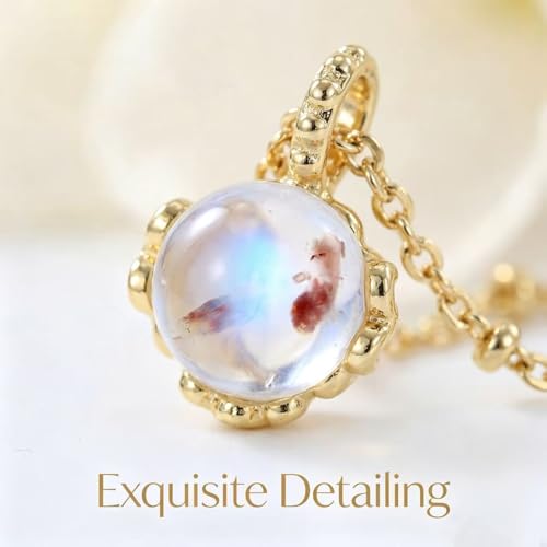 18K Gold Plated Dainty Necklace for Women, Cubic Zirconia Pendant, Tarnish Resistant Hypoallergenic Jewelry, Fashion Women Accessories - color: Gold
