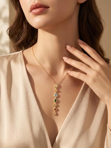 MODRSA Gold Stacked Layered Necklaces for Women Pearl Pendant Charm Cross Lariat Slip Shell Starfish Y Chain Necklace Adjustable Silver Boho Jewelry Gifts for Women Summer Vacation Beach Accessories - color: gold
