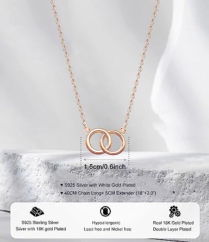 925 Silver Adjustable Necklace Circle Minimalist Enamel Tiny Heart Cactus Triangle Pendant Dainty Choker for Women - color: Inlay Circle