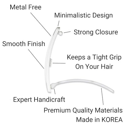 12pcs Hair Barrettes Set for Women and Girls, Hair Clips for Thick Thin Fine Hair, Non-metal Hair Accessories, Non-Slip Grip Handmade Snap Hairpin, BPA Free - color: SN11