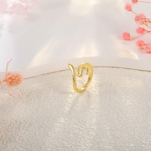 Staligue 20pcs Adjustable Toe Rings Set for Women Fingers Joint Tail Summer Beach Arrow Flower Open Rings Foot Jewelry - color: Gold-D