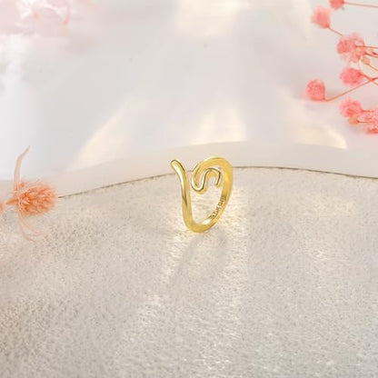 Staligue 20pcs Adjustable Toe Rings Set for Women Fingers Joint Tail Summer Beach Arrow Flower Open Rings Foot Jewelry - color: Gold-D