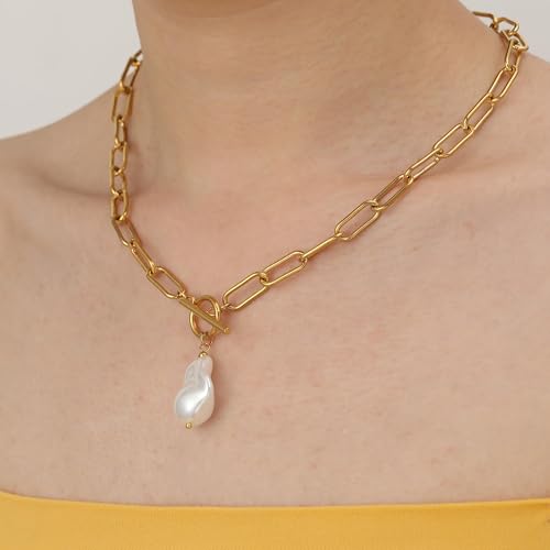 Wellike Colorful Beaded Necklaces For Women Pearl Choker Necklace 18k Gold Plated Dainty Handmade Summer Trendy Jewelry - color: KKWX1692
