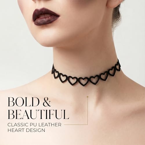 Gothic Choker Necklace for Women Black Choker Necklace Lace Chokers 90s Outfits for Women