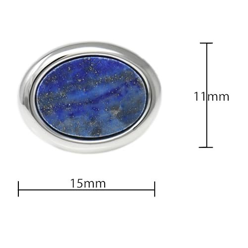 Men’s Tie Tack Tie Pin with Chain – Classic Lapel Pin Accessory for Dress Shirts, Suits & Formal Wear - style: Blue