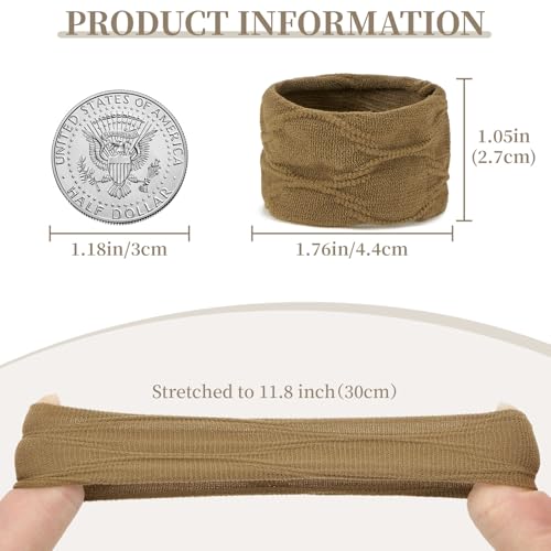 QIUTIMIY 10 Pcs No Damage Hair Ties Thick Hair Elastic Rubber Bands Hair Accessories Scrunchies Seamless for Women - color: Style 12