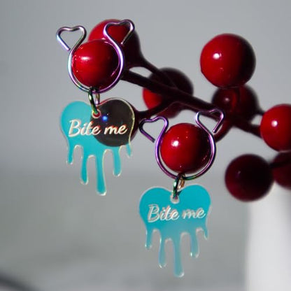 Fake Nipple Rings,Fake Nipple Piercings,Faux Nipple Piercing,Nipple Rings Non Piercing Jewelry - style: B..e Me