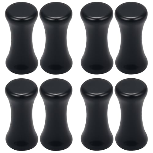 6G to 30MM Gauges for Ear Acrylic Double Flared Saddle Solid Tunnels Plugs 4MM- 30MM Ear Expander Gauges Stretcher Flesh Earrings Body Piercing Jewelry for Women Men (Black White Clear) - color: Black, size: 4G Tunnels