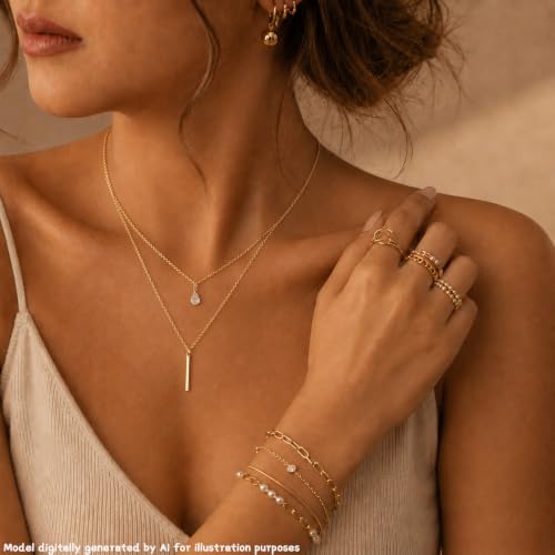 68-80 Pcs Jewelry Sets for Women, Gold Silver Bulk Jewelry Set with Rings Earrings Necklaces Bracelets, Hypoallergenic Fashion Jewelry Sets for Women Wedding Birthday Gifts - color: Gold 2