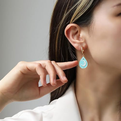 ORIGENCE Sun Heart Necklace for Women 18K Gold Plated Heart Pendant Necklace Chunky Chain Choker Necklaces Hip Hop Charm Necklaces Trendy Unisex Jewelry - style: BCharm-Set