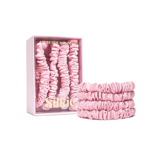 SILKIE x4 Set 100% Pure Mulberry Silk (Pink Sorbet) - color: Pink Sorbet