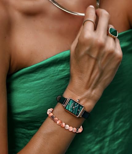 BOMAIL Natural Stone Beaded Bracelet for Women Men | 8mm Round Beads,Healing Crystal,Semi-Precious Gemstone,Yoga,Stretch,Bracelets Jewelry Gift - color: Pink Zebra Stone