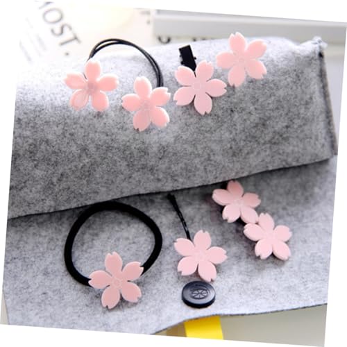 7pcs Flower Hair Band Set Rhinestone Clip Hair Snap Clips for Girls Women Ladies