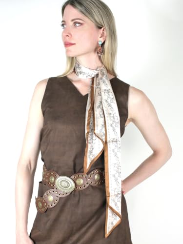 Millennials In Motion Designer Belt - color: Brown Concho