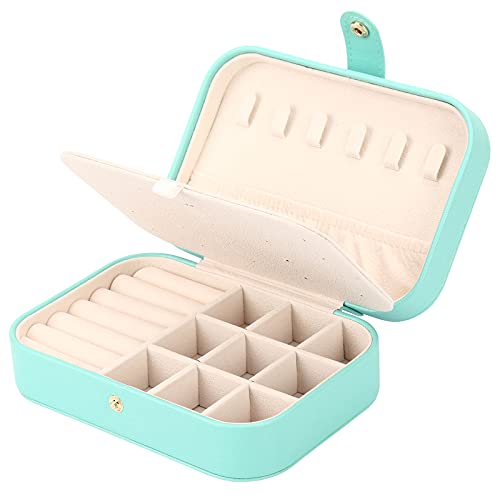 Jewelry Box, Travel Jewelry Organizer Small Jewelry Storage and Organizers | Jewelry Box, Travel Jewelry Organizer Case Small Jewelry Storage and Organizers Craft Containers Green Travel Mini Organizer - color: green