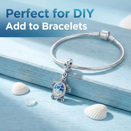 LNQOBU 925 Sterling Silver Charms Color-changing Chameleon Dangle Charm Beads Glow in the Dark Charme fits Pandora Bracelets and Necklace Jewelry Gift for Women - style: Glow in the dark 1739