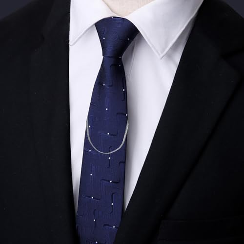 Yoursfs Tie Chains for Men Gold and Sliver Tie - style: Sliver Tie Chain