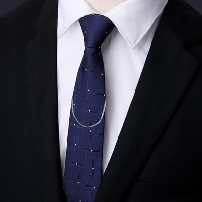 Yoursfs Tie Chains for Men Gold and Sliver Tie - style: Sliver Tie Chain