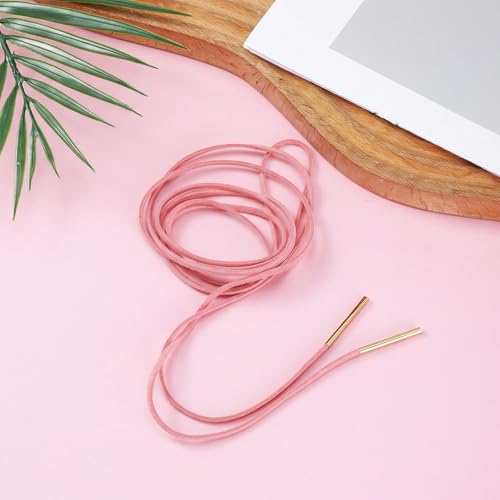Red Choker Necklace for Women, Gothic Bow Velvet Choker, Sexy Long Wrap Rope Collar Tie Neck Chain with Gold Tube, Red Bow Tie Necklace Neck Accessories for Party Prom - color: Pink