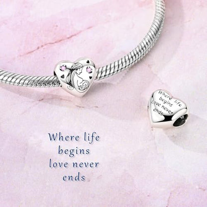 14K Gold Plated Charms for Bracelets Necklace Star Moon Cross Beads Woman | 925 Sterling Silver Charms Butterfly Cute Cat Dog Evil Eye Lucky Bracelet Beads Aesthetic Peandant Jewelry Gift for Mom - color: silver 2