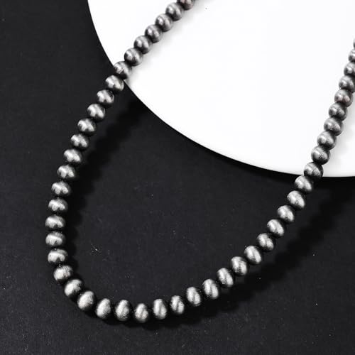 Matte Black Necklace with Triple Strands Designs Portable for Formal Outfits and Casual Styles Everyday Elegant Necklace - color: Double layer