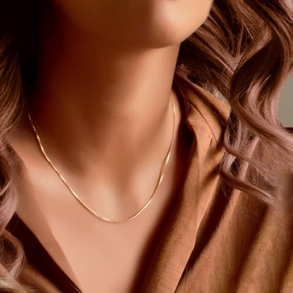 Dainty Chain Necklace for Women Box Necklaces Simple Necklace Cute Necklace Everyday Necklaces to Match Exquisite Jewelry Gifts for Mom Girlfriend
