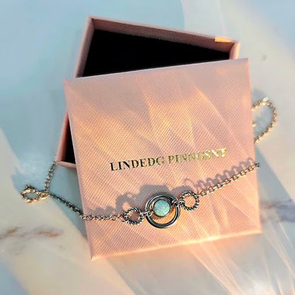 Dainty O-Ring layered Choker Simple Circle Collar Adjustable Birthstone Necklace Jewelry Gift for Women