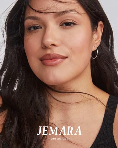 JEMARA Gold Hoop Earrings for Women Hypoallergenic Stainless Steel Large Thin Gold Hoop Earrings Lightweight Big Hoops Aretes de Acero Inoxidable para Mujer 30/40/50/60MM - color: Silver-30mm