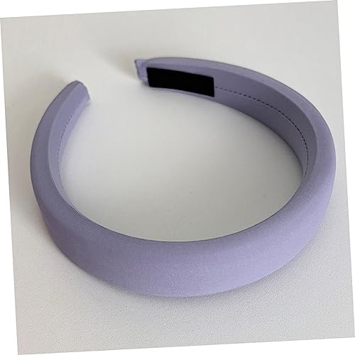 2pcs Padded Headbands for Women Soft Fabric Hair Accessories Light Comfortable Wide No for Daily Wear Parties Work and Travel