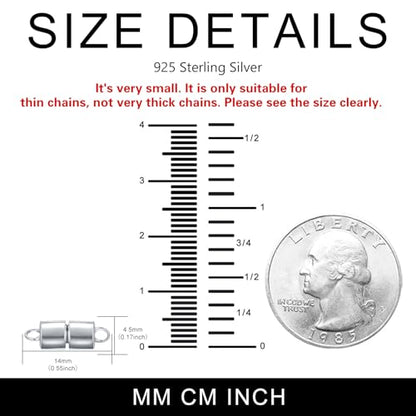925 Sterling Silver Lobster Clasp for DIY Necklace Bracelet Jewelry Making, Double Spring Clasp with Closed Jump Rings, Necklace Extender Clasp Connector Bracelet Extension (Style 15) - style: Style 15
