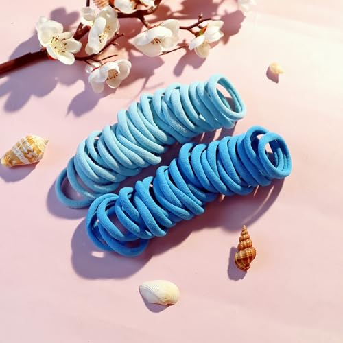 YANRONG 755PCS Hair Accessories for Woman Set Seamless Ponytail Holders Variety Hair Scrunchies Hair Bands Scrunchy Hair Ties For Thick and Curly (755PCS (Treasure Blue)) - color: 755PCS (Treasure Blue)