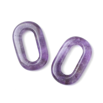 4pcs Natural Stone Pendants Circular Shape Exquisite Specfic Mixed Agate Crystal Stone Charms for Jewelry Making Necklace