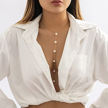 Body Chains for Women Sequin Bikini Body Chain Women Body Necklace - style: A:style 2 G