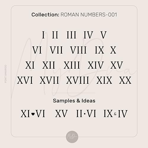 Personalized Roman Numbers Gold Ring - Engraved Initials Design - Custom Gold Signet - Unisex Jewelry