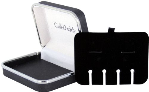 Men's Tuxedo Cufflinks and Studs Set – Genuine Black Onyx & Silver Tone Formal Jewelry – Wedding, Black Tie, Gala & Formal Dinner Accessories – Groomsmen Gift in Presentation Box
