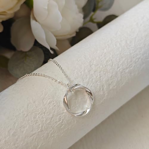 OGD Layered CZ Rondelle Pendant Necklaces for Women, 14K Gold Plated Trendy Mariner Chain Dainty Circle Rondelle Pendant Choker Necklace for Women Two-Toned Cubic Zirconia Gold Necklace - color: 3PCS-Circle-Silver