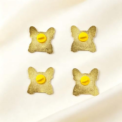 2/4/5/20pcs Funny Enamel Pins Bulk - Aesthetic Hard Enamel Lapel Pins Set, Art Brooches for Backpacks, Jackets, Hats, Bags, Lanyards, Cute Animal Pins for Adults, Kids, Women, Men - style: 4pcs Dog