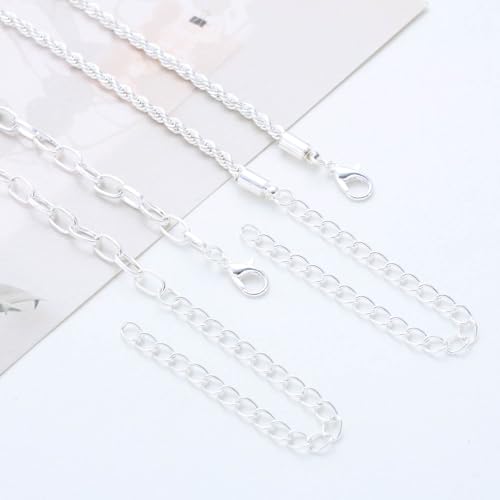 Boho Layered Snake Anklet Bracelet Gold Snake Dangle Ankle Bracelets Chunky Paperclip Chain Anklet Punk Double Layer Anklets Foot Chain Jewelry for Women - color: Silver