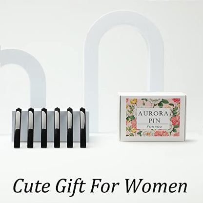 12pcs Hair Barrettes Set for Women and Girls, Hair Clips for Thick Thin Fine Hair, Non-metal Hair Accessories, Non-Slip Grip Handmade Snap Hairpin, BPA Free | Non-metal BPA-free snap hairpins with a non-slip grip for thin, fine or thick hair; handmade in